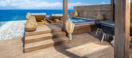 King Suite With Jacuzzi heated mini pool