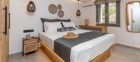 3 Bedroom apartment with private Jacuzzi: Filoti