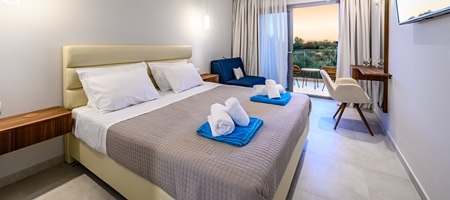 Comfort Triple Room with Shared Pool (Double Βed)