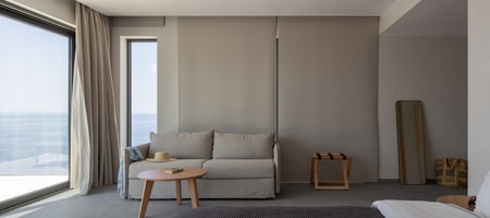 Supreme Suite with Panoramic Sea View and Jetted tub