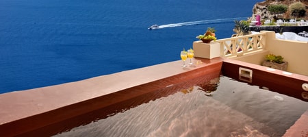 Avax Villa with Caldera View (indoor & outdoor jacuzzi)