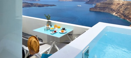 Panoramic View Suite with Full Privacy | Heated Plunge Pool - Upper Level