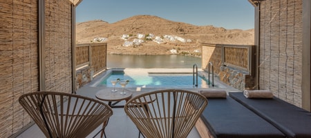Kolona Suite Sea View Private Pool