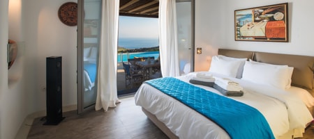 Aegean Sea View Suite with Pool Access