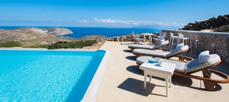 Aegean Sea View Residence with Pool Access