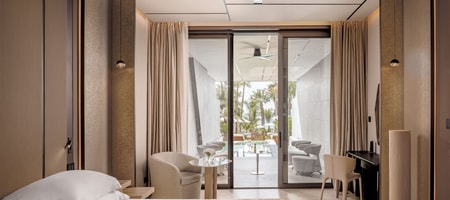 Junior Suite Sea View with Private Pool and Garden