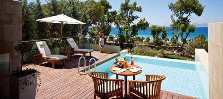 Amus Executive Suite with Private Pool Sea View