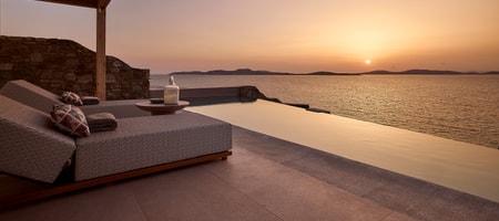 Eros Suite with Infinity Private Heated Pool