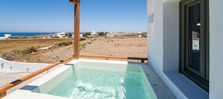 Exclusive Amethyst Suite with Outdoor Jetted Tub & Sea View
