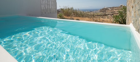 Premium Myconian Suite with Private Pool & Sea View