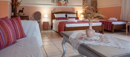 Plouto - Triple Room with Balcony