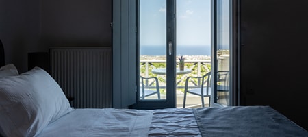 One-Bedroom Apartment with Vineyard & Sea View