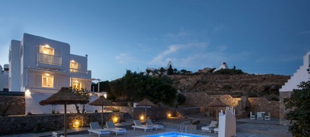 Villa Thallasin with Private Pool Jacuzzi & Sea View