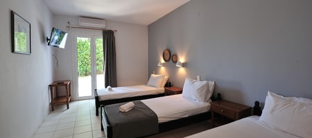 Triple Room with Private Balcony