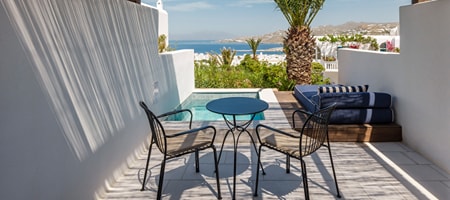 Island Suite with Sea View and Outdoor Hot Tub