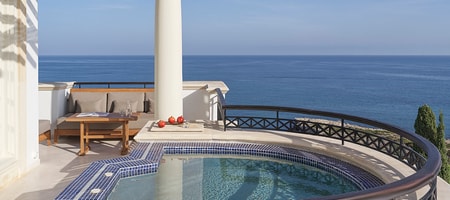 Adonis or Aphrodite Suite with Outdoor Whirlpool