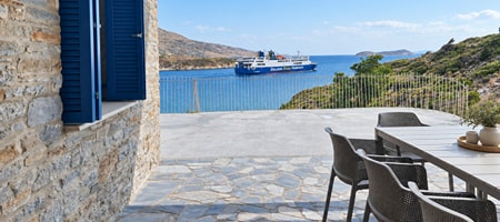 PELAGOS I Sea View Apartment | Andros Homes Gavrio