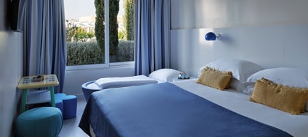 Double Room + 1 22m² Courtyard/Park View