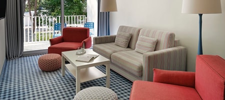 Superior Suite 51m² Courtyard/Park View with Balconies
