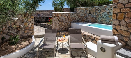 Superior with Outdoor Jacuzzi & garden view