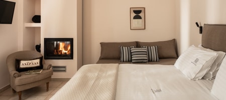 Double/Triple Room with Fireplace