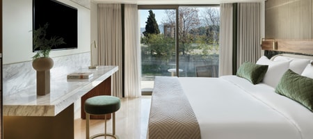 Deluxe Room with Balcony & Temple View