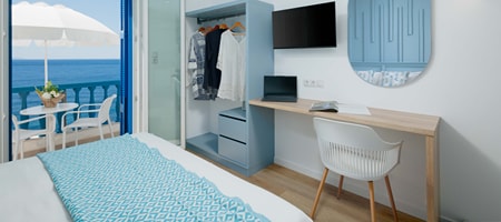 Deluxe Triple Sea View Room