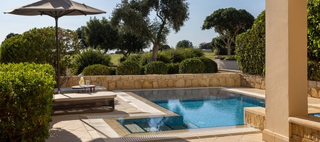 Aphrodite Suite with Private Pool Golf & Sea view