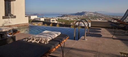 Supreme Two Bedroom Suite with Private Pool and Caldera View