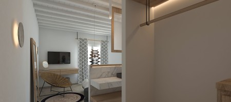 Junior Suite with Bath Tub and Sea View