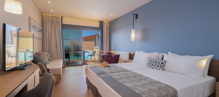 Junior Suite with Pool | ASTERIAS