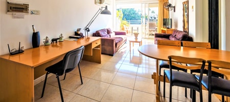 DELUXE ONE BEDROOM APARTMENT WITH BALCONY