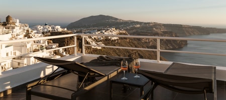 LOFT SUITE - Panoramic Caldera & Volcano Sea View