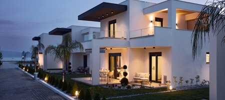 Two-Bedroom Side Seaview Villa with Private Garden