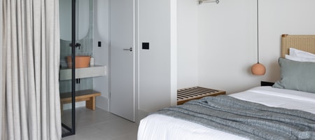 Superior Double Room with Open Air Hot Tub and Sea View