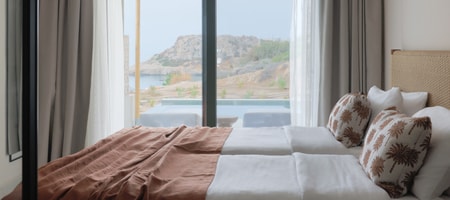 Premium Double Room with Sharing Pool and Sea View