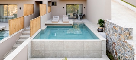 Double Garden View with private pool