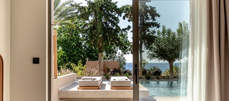 Double Room Sea view swim up