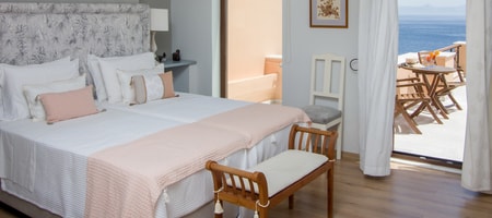 Mr and Mrs Junior Suite sea view with magnificent Terrace