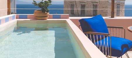 Pteleos Suite with Sea Views and Private Plunge Pool