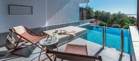 DELUXE DOUBLE PRIVATE POOL