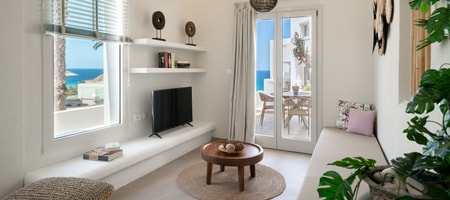 Family Τwo Bedrooms Suite with Sea View