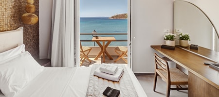 Deluxe Sea View Room with Balcony & Sofa Bed