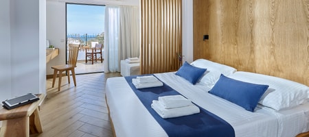 Superior Double Room with Pool or Sea View