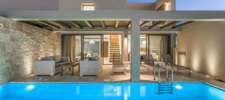 Presidential Maisonette Sea Front with Private Pool