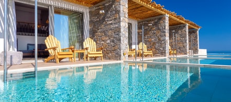 Deluxe Suite Split Level Side Sea View Private Pool
