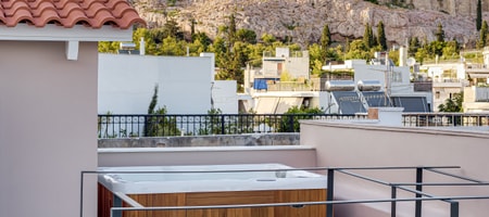 Athina Suite with Rooftop Hot Tub
