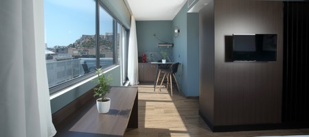 Deluxe Double Room with Acropolis View