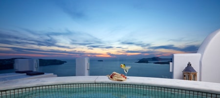 Athermi Suite - Outdoor Jacuzzi & Sunset View