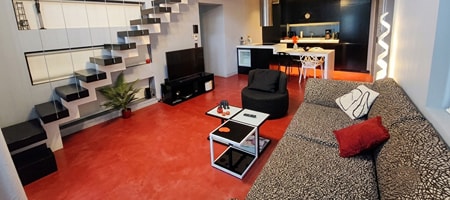 Red Apartment